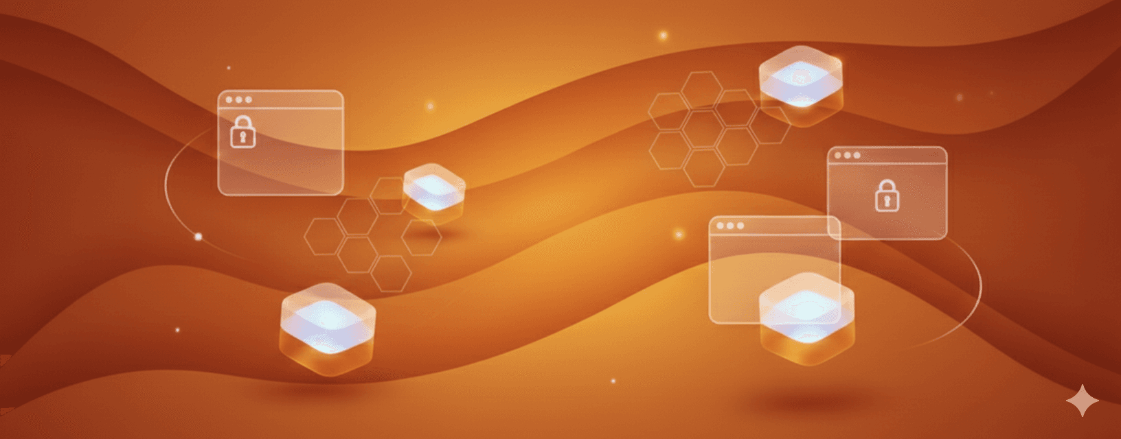 Secure connection background